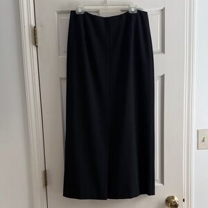Eddie Bauer Straight Black Skirt, 12